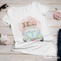 T-Shirt Feminina Fusca na internet