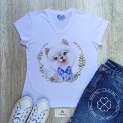T-Shirt Feminina Lulu da Pomerânia