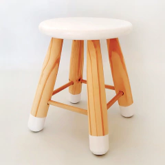 banco banquito estilo nórdico muebles infantiles