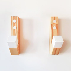 perchero de pared individual estilo nórdico deco infantil
