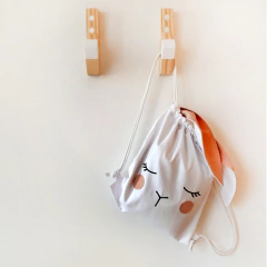 perchero de pared individual estilo nórdico deco infantil