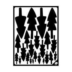 vinilo decorativo minidetalles pinitos navidad nordico