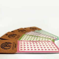 stickers uñas diseño vinilo nail art miniformitas autoadhesivas