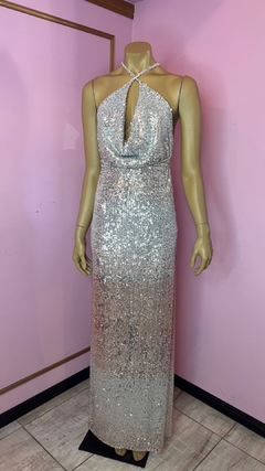 Vestido Agatha largo Micropalliettes lineal Art. 17543 en internet