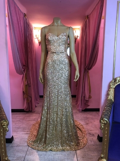 Vestido Love Sirena Micropalliettes encorsetado Art. 18370 en internet