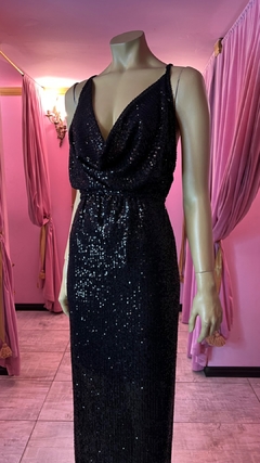 Vestido Agatha largo Micropalliettes lineal Art. 17543 en internet