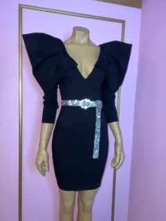 Vestido Veronic mangas exageradas Art. 17435