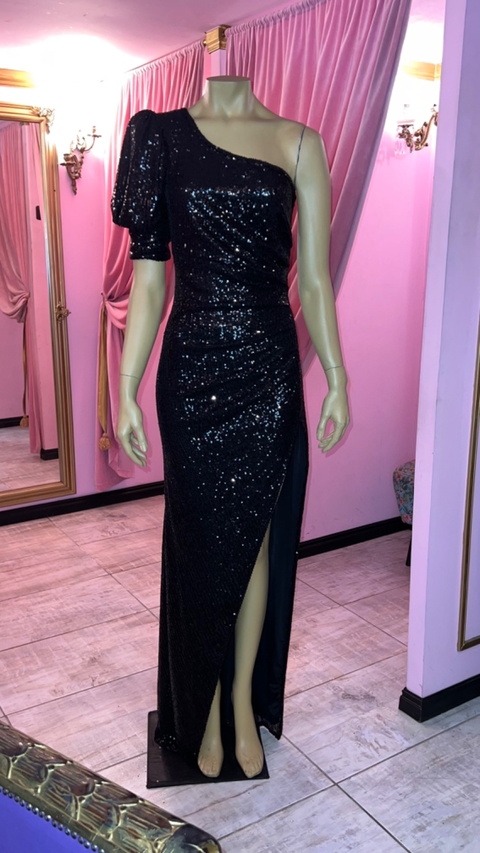 Vestido Hannah manga globo lineal Art.17534