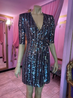 Vestido Piscis micropalliettes lineal Art.18337 en internet