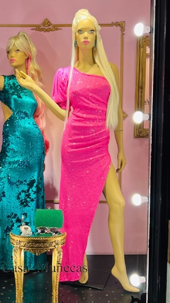 Vestido Hannah manga globo lineal Art.17534