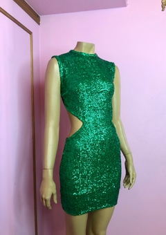 Imagen de Vestido Panther palliettes Art. 17473