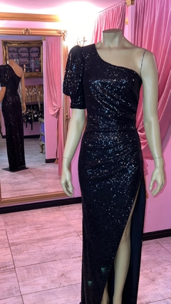 Vestido Hannah manga globo lineal Art.17534 - comprar online