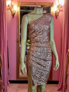 Vestido Hannah micropalliettes Art. 17490 - tienda online