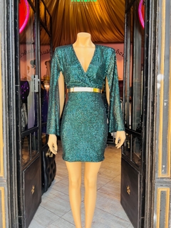Vestido Corine Micropalliettes Art. 17521 - comprar online