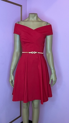 Vestido Loren cruzado falda evasee Art. 17398 - comprar online