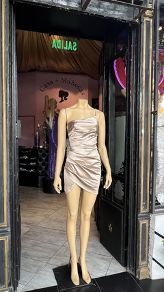 Vestido Iman saten Art. 17633 - tienda online