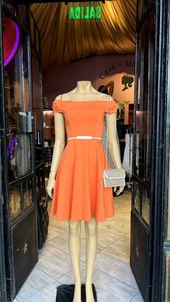 Imagen de Vestido Nacha evasee con moños Art.17092