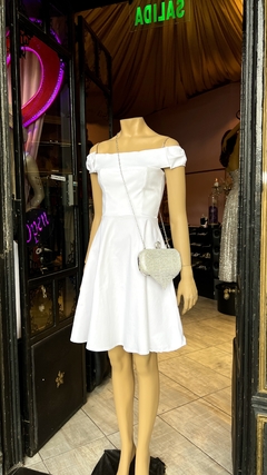 Vestido Nacha evasee con moños Art.17092 - comprar online