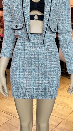 Falda Jacquard envivada Art. 16157