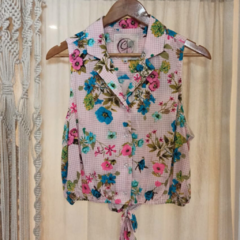 Imagen de Camisa sin manga estampada