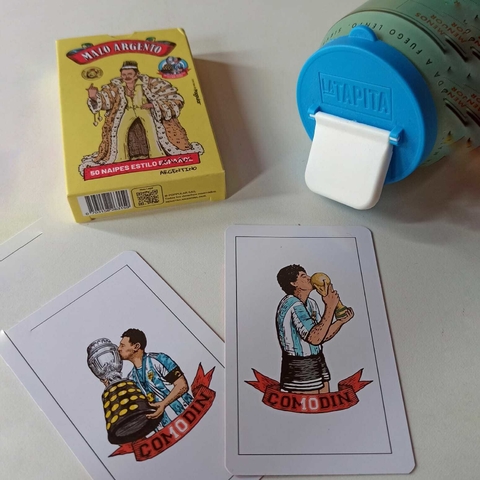 Mazo de cartas ARGENTO