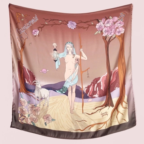 PAÑUELO SIGNO CAPRICORNIO