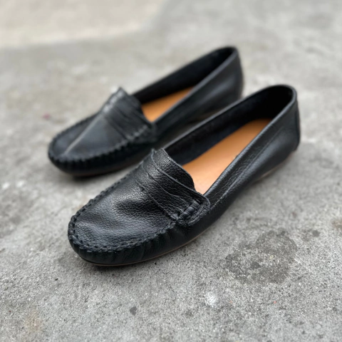 Mocassim Couro Sara Preto - comprar online