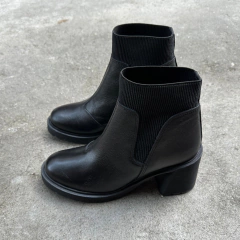 Bota Couro Preta - comprar online