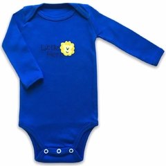 Body Infantil Bebê Menino - Azul Royal Bordado - comprar online