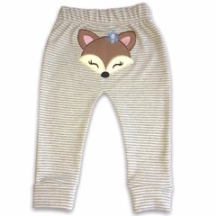Conjunto Infantil Bebê Body e Calça Menina - Raposa - 3 peças na internet
