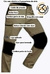 Calça Bermuda Masculina ACTION com Cordura Poliamida CAQUI na internet
