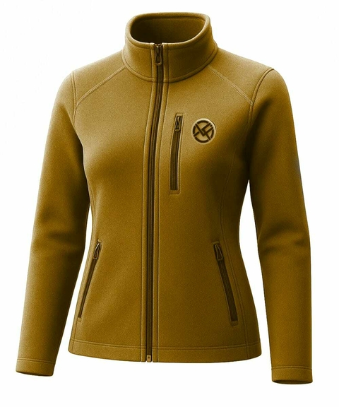 AGASALHO FLEECE FEMININO TÉRMICO LIGHT TREKKING MARROM CLARO - comprar online