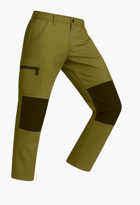 CALÇA BERMUDA MASCULINA COM CORDURA TRAIL BEGE - comprar online