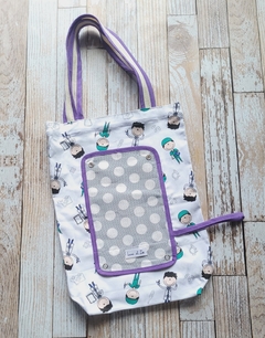 Bolsa de Compras Ecológica Plegable para la Cartera de 20 x 36 cm