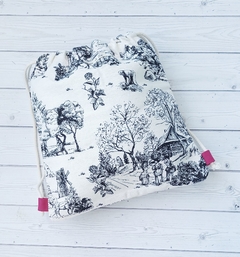 Mochila para Jardín de Infantes de tela - Lune et Zoe - Tamaño - 32 cm x 28 cm en internet