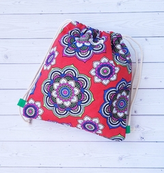 Mochila para Jardín de Infantes de tela - Lune et Zoe - Tamaño - 32 cm x 28 cm