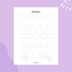 Face Chart para Maquilladoras en internet