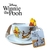 xícara com pires pooh and friends