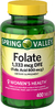 Ácido Fólico 800mcg SPRING VALLEY - 400 TABLETES