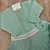 Saída Maternidade Menina Encanto - Verde Água - Manta Vestido e Calça - comprar online