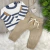 Conjunto Menino - Benjamim - Azul Jeans - Calça e Cardigã - comprar online