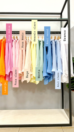 Camisa Manga 3/4 Ana Claudia - loja online