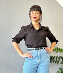 Camisa Manga Longa Ana Rita