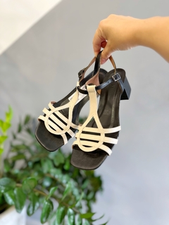Sandália Salto Bloco Odete - Mosfet Store