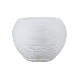 MACETA PVC SIMIL PIEDRA FLORENCIA 32 CM × 32 CM - comprar online