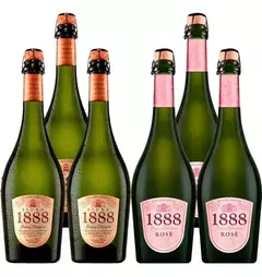 CAJA SIDRA 1888 SURTIDA rose y comun - caja x 6u