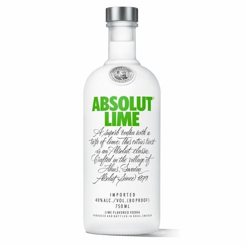 VODKA ABSOLUT LIME