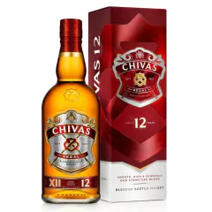 WHISKY CHIVAS 12 AÑOS 1LITRO