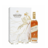 WHISKY ESTUCHE GOLD LABEL CON VASOS