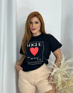 VOGUE CORAÇÃO PRETA